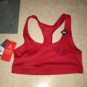 BCG Red Sports Bra